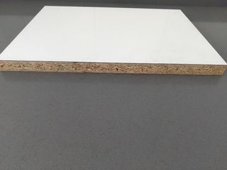 2 baldas madera blancas