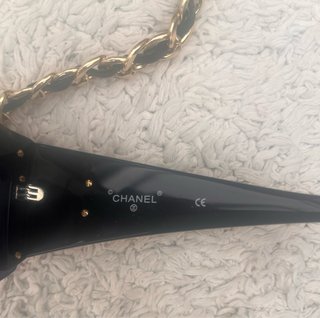 Gafas Chanel - Sol - Cadena dorada