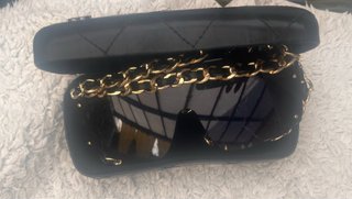 Gafas Chanel - Sol - Cadena dorada