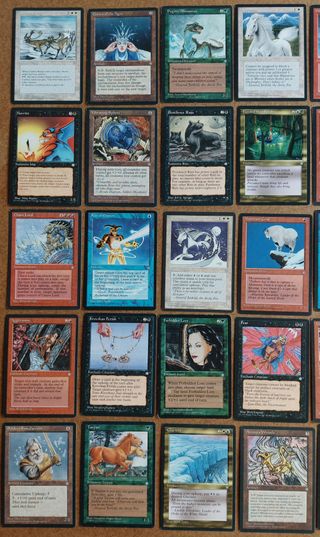 Magic: The Gathering lotto 40 carte Ice Age - Eng