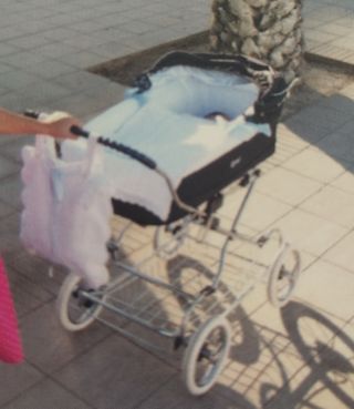 Cochecito y capazo de bebé clásico Arrue