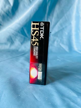 Cinta Camara de Video VHS TDK HS45 - Alta Calidad