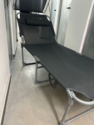 Tumbona Plegable con Toldo - 150kg