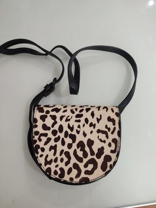 Bolso bandolera estampado animal print