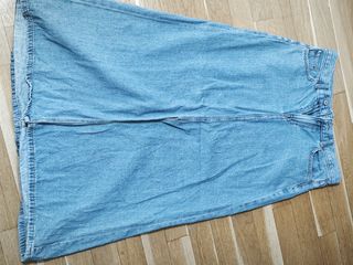 Falda vaquera larga azul - Talla 42