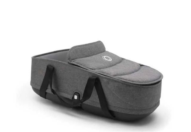 Capazo Bugaboo Bee5/6 Gris melange completo.