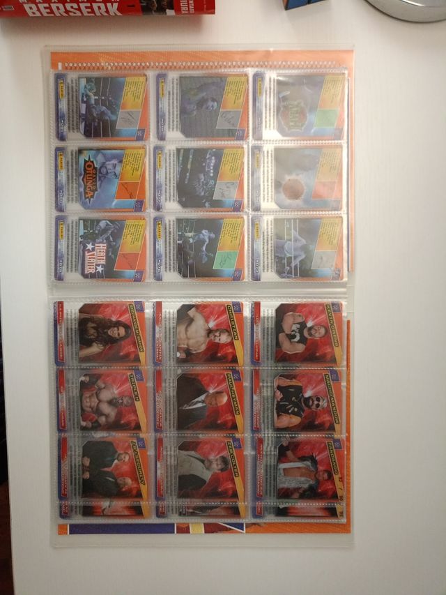 Album WWE: cartas luchadores