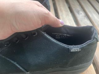 Zapatillas Vans negras - Mujer Talla 37