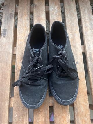 Zapatillas Vans negras - Mujer Talla 37