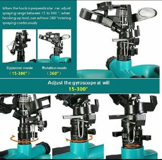 Aspersor de riego - 2 piezas