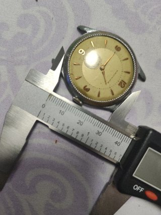 Reloj Kronos antiguo dorado