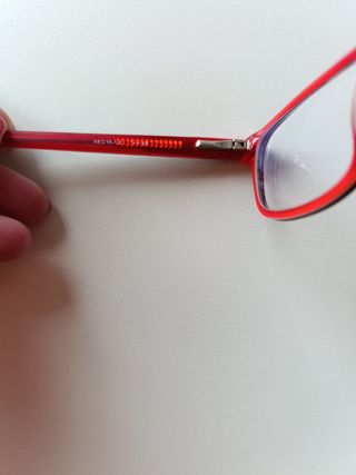 Gafas graduadas niño/a - rojas y azul marino