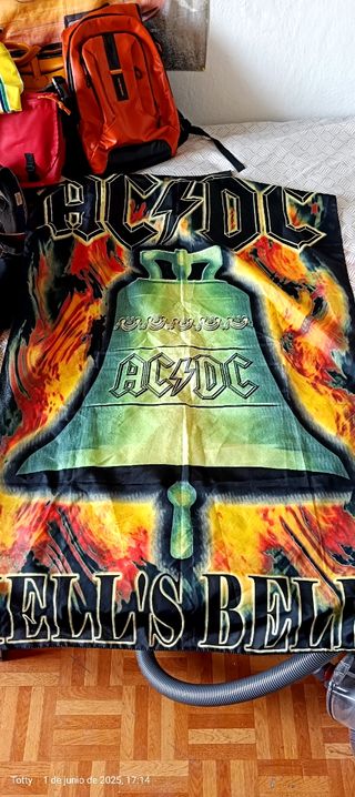 Raro Poster AC/DC Hell's Bells