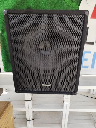 Subwoofer Altavox 15" 400w Con 2 salidas para 2 al