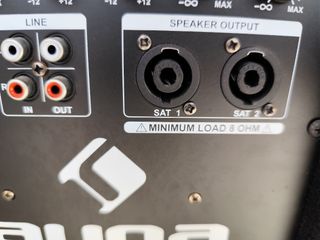 Subwoofer Altavox 15" 400w Con 2 salidas para 2 al