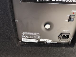 Subwoofer Altavox 15" 400w Con 2 salidas para 2 al