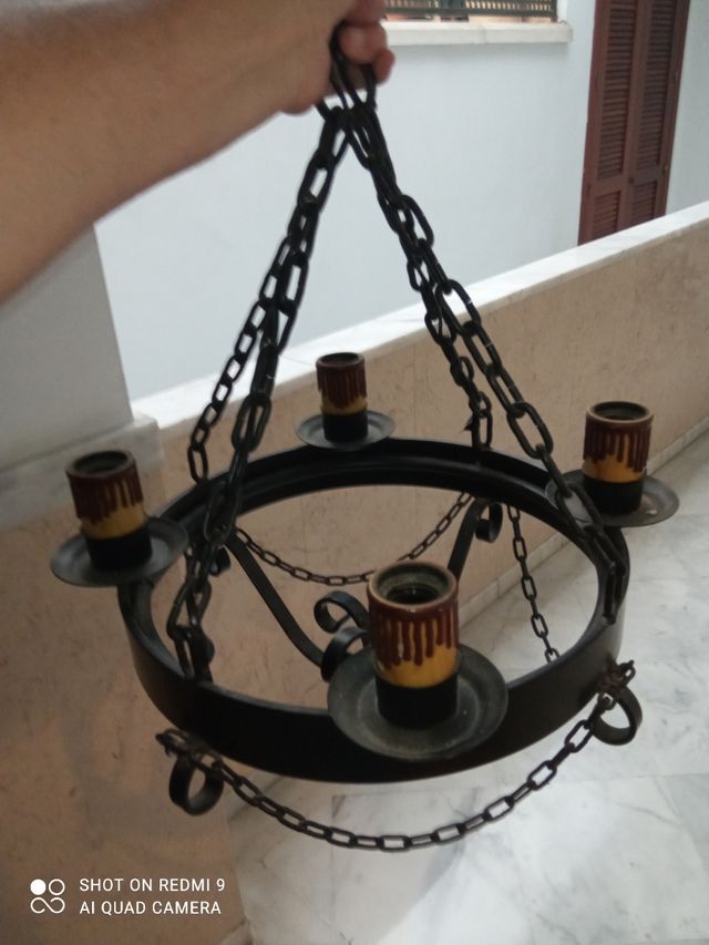 Lampara Forja Rustica