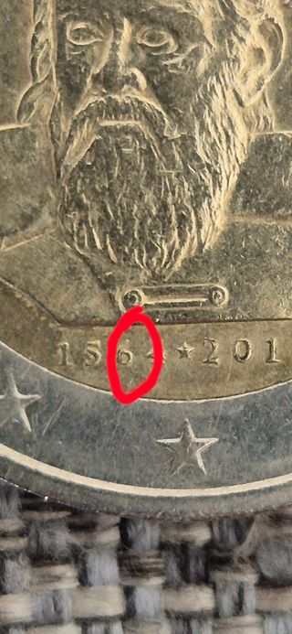 2€ Italia Galileo Galilei 2014