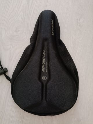 Sillín bici Memory Foam Btwin