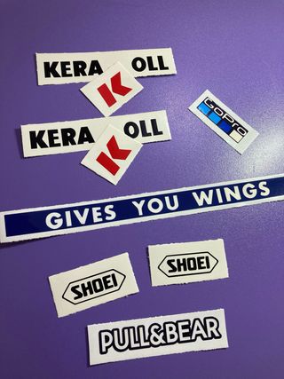 Sticker Per Casco Pack: GoPro, Shoei, Kera Oll