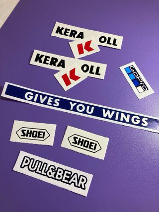 Sticker Per Casco Pack: GoPro, Shoei, Kera Oll