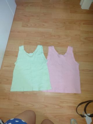 Tops sin mangas - Pack x2