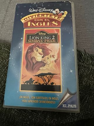 VHS Disney inglés: 16 peliculas