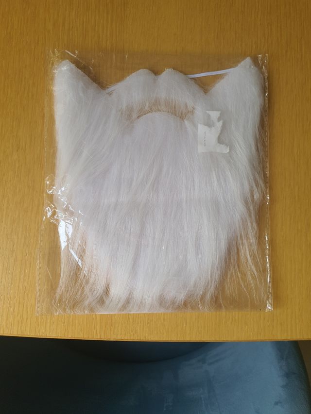Barba blanca disfraz adulto