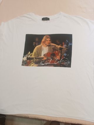 Camiseta Nirvana Kurt Cobain