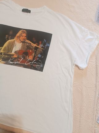 Camiseta Nirvana Kurt Cobain