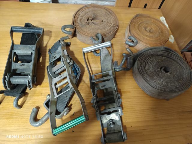 4 carracas trinquete amarre