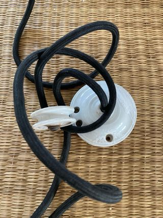 Poleas porcelana antiguas x2