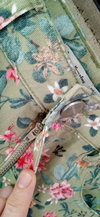 Pantalón corto mujer estampado Stradivarius, 34