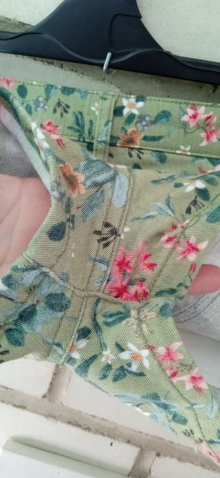 Pantalón corto mujer estampado Stradivarius, 34