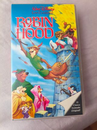 VHS Robin Hood Disney