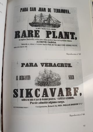 Carteles antiguos de barcos