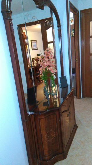 Mueble recibidor c/ espejo