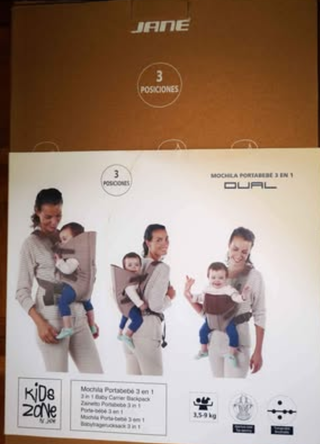 Mochila portabebés 3 en 1