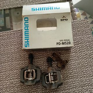 Pedales Shimano PD-M520 SPD