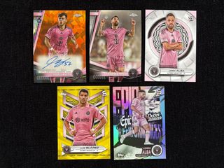 Lote cromos Inter Miami Messi Autografo