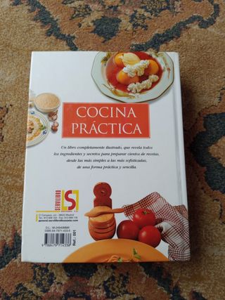 Libro de cocina completo como nuevo tapa dura