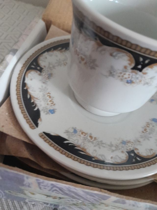 Set 6 Tazzine Caffè Porcellana