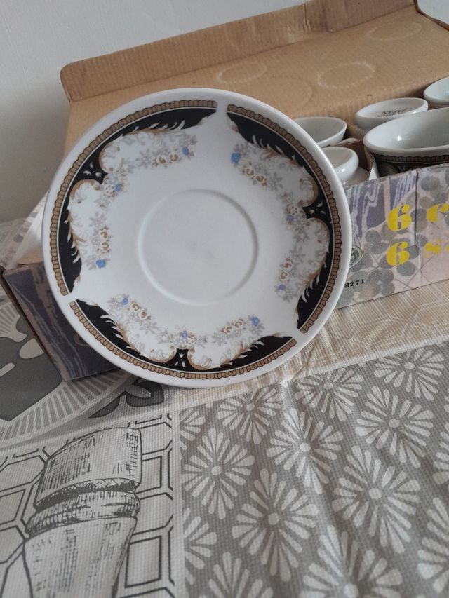 Set 6 Tazzine Caffè Porcellana