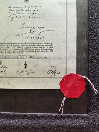 Icono preferido papa Giovanni XXIII edición limita