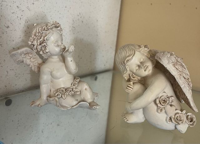 Angeli in ceramica - 5 pezzi