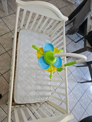 Culla bimbo legno bianco