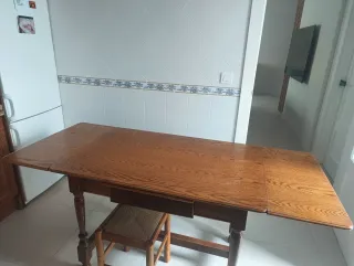 Mesa extensible madera cocina