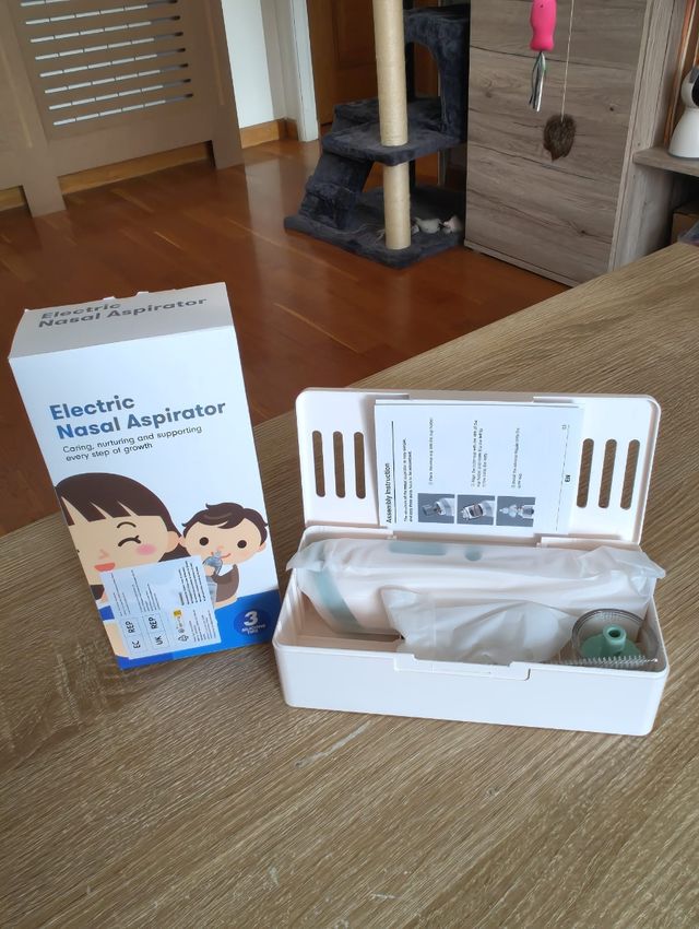 Aspirador Nasal Eléctrico Bebés