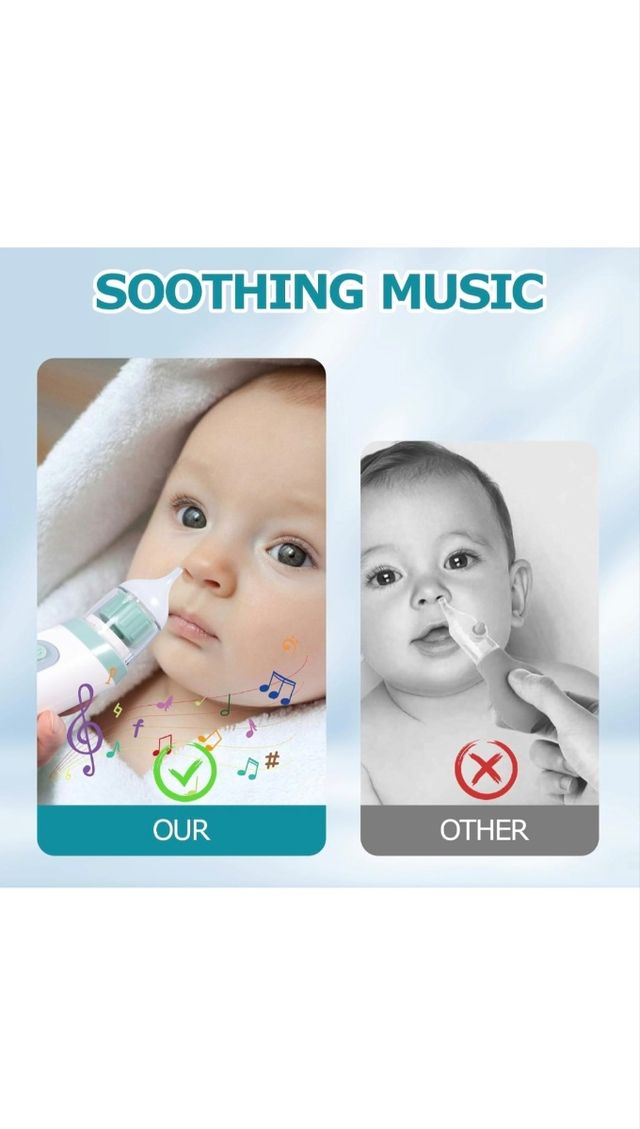 Aspirador Nasal Eléctrico Bebés