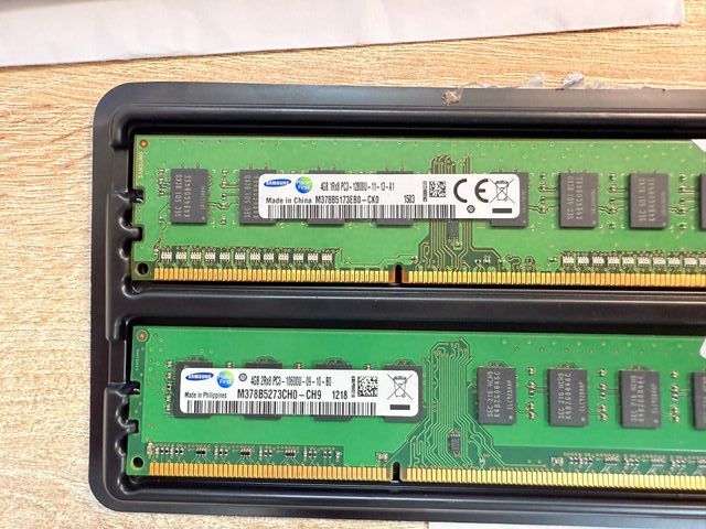 Samsung 2x 4GB DDR3-1600 UDIMM PC3-12800